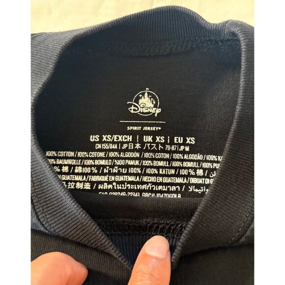 Spirit Jersey DISNEY Disneyland Resort Long Sleeve Shirt Black - Picture 4 of 8